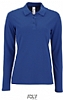 Polo Manga Larga Mujer Perfect Sols - Color Azul Royal